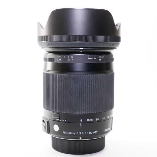 Used Sigma 18-300mm f3.5-6.3 DC OS Contemporary lens for Nikon