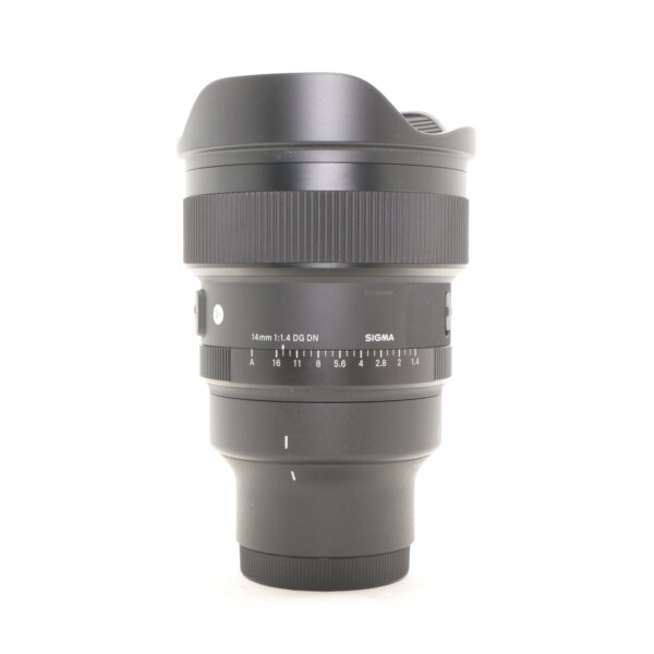 Used Sigma 14mm f1.4 DG DN Art lens for Sony FE