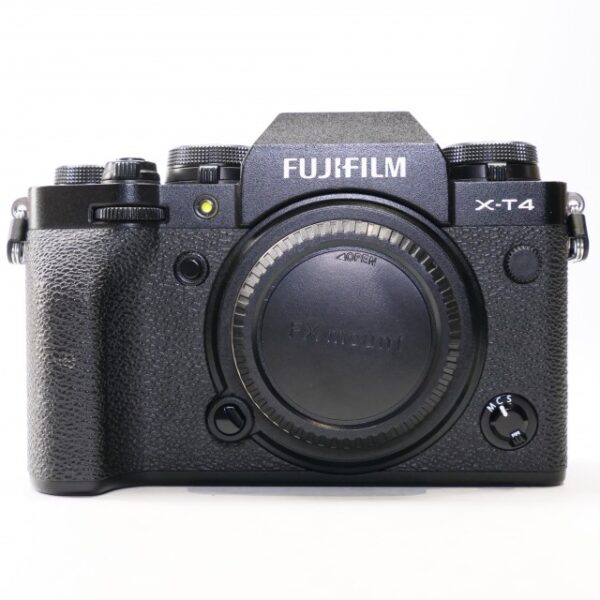 Used Fujifilm X-T4 Mirrorless camera body, Black