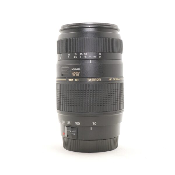 Used Tamron AF 70-300mm f4-5.6 Li Di lens for Canon EOS