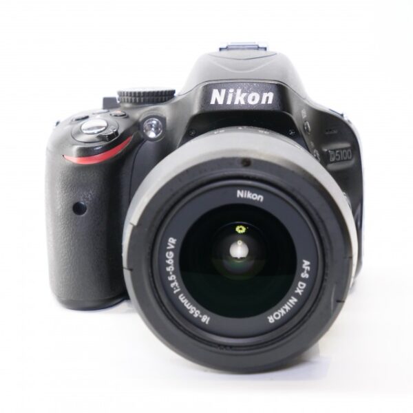 Used Nikon D5100 DSLR with 18-55mm VR lens