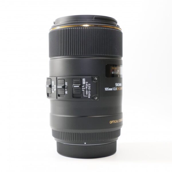 Used Sigma 105mm f2.8 DG Macro OS lens for Canon EOS