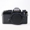 Used Nikon FM 35mm SLR body, black