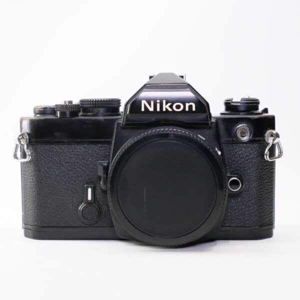 Used Nikon FM 35mm SLR body, black
