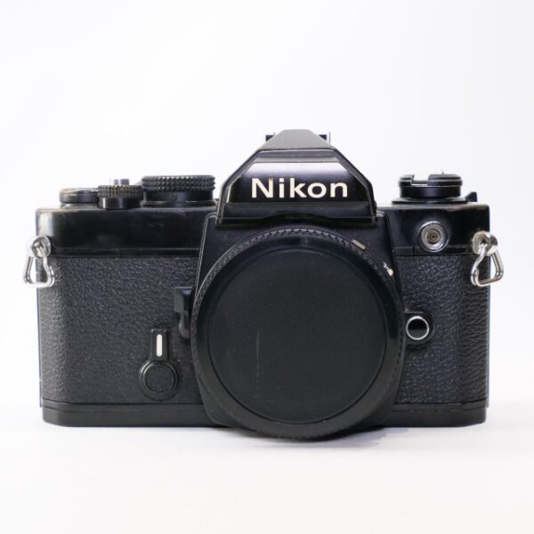 Used Nikon FM 35mm SLR body, black