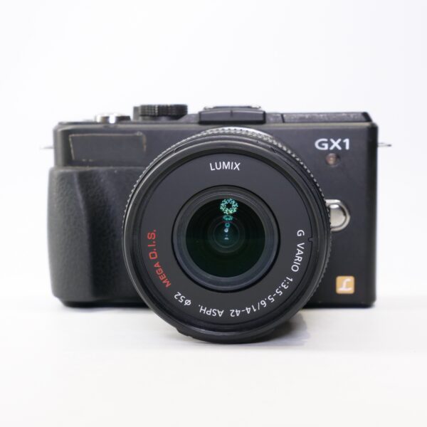 Used Panasonic Lumix GX1 Mirrorless camera with 14-42mm lens