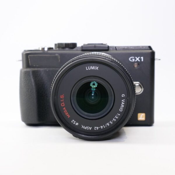 Used Panasonic Lumix GX1 Mirrorless camera with 14-42mm lens