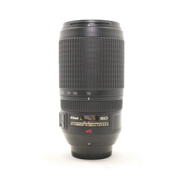 Used Nikon AF-S 70-300mm f4.5-5.6 G If-ED VR lens