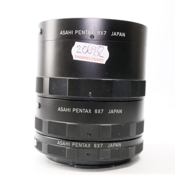 Used Pentax 67 extension tube set