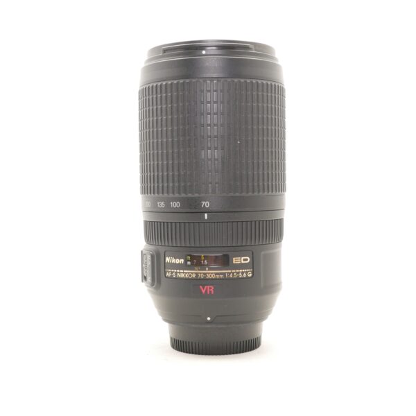 Used Nikon AF-S 70-300mm f4.5-5.6 G If-ED VR lens