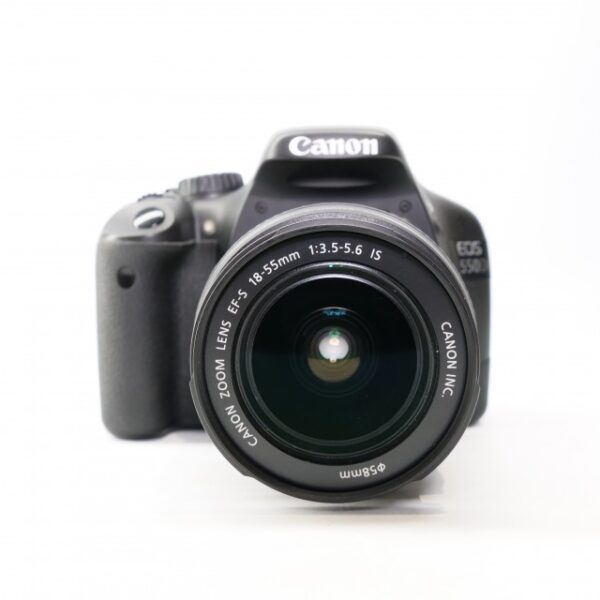 Used Canon EOS 550d DSLR with 18-55mm lens