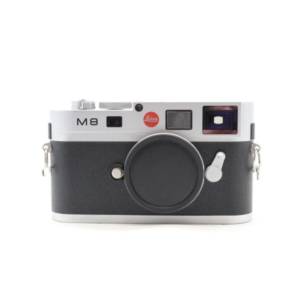 Used Leica M8 Chrome Mirrorless rangefinder body (10702)