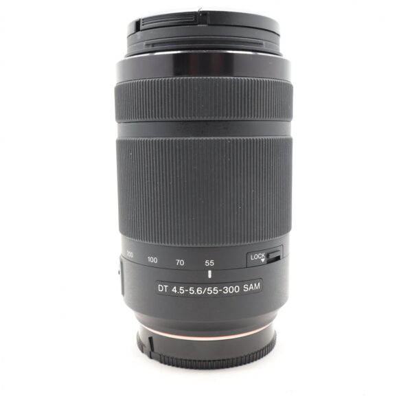 Used Sony DT 55-300mm f4-5.6 SAM lens for Sony A series