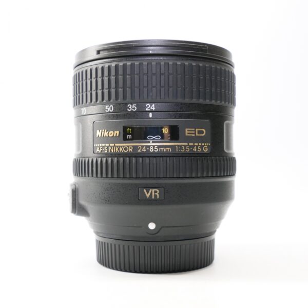 Used Nikon AF-S VR 24-85mm f3.5-4.5 G ED lens