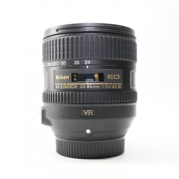Used Nikon AF-S VR 24-85mm f3.5-4.5 G ED lens