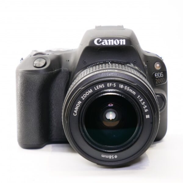 Used Canon EOS 200D DSLR with 18-55mm lens