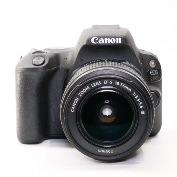 Used Canon EOS 200D DSLR with 18-55mm lens