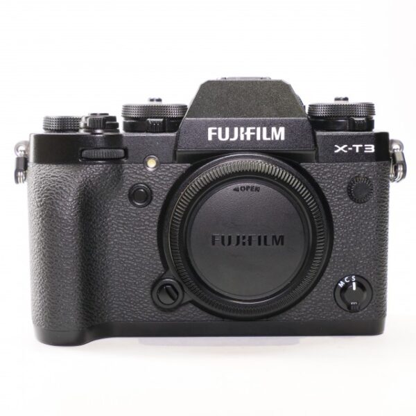 Used Fujifilm X-T3 Mirrorless camera body, Black