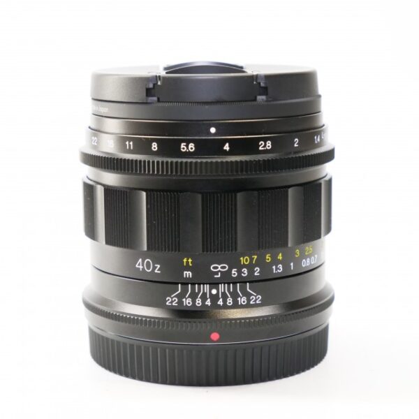 Used Voigtlander Nokton 40mm f1.2 Aspherical lens for Nikon Z