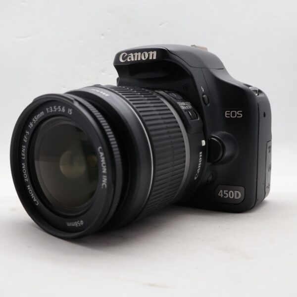 Used Canon EOS 450D DSLR with 18-55mm lens