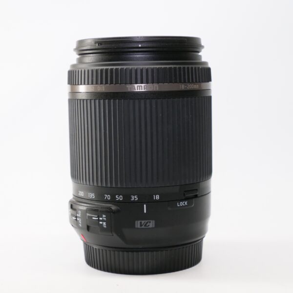 Used Tamron 18-200mm f3.5-6.3 Di II lens for Canon EOS