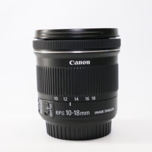 Used Canon EF-S 10-18mm f4.5-5.6 IS STM lens