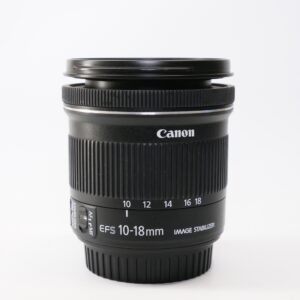 Used Canon EF-S 10-18mm f4.5-5.6 IS STM lens