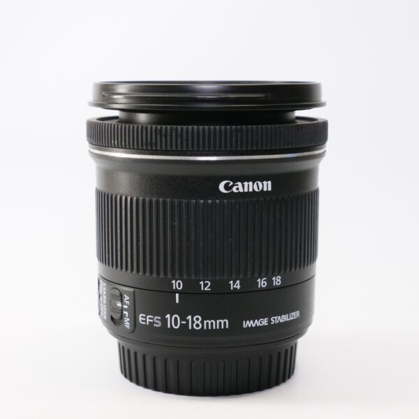Used Canon EF-S 10-18mm f4.5-5.6 IS STM lens