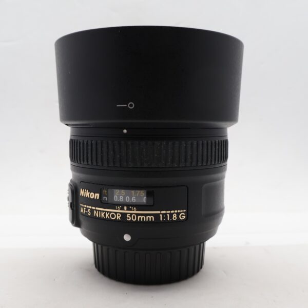 Used Nikon AF-S 50mm f1.8 G lens