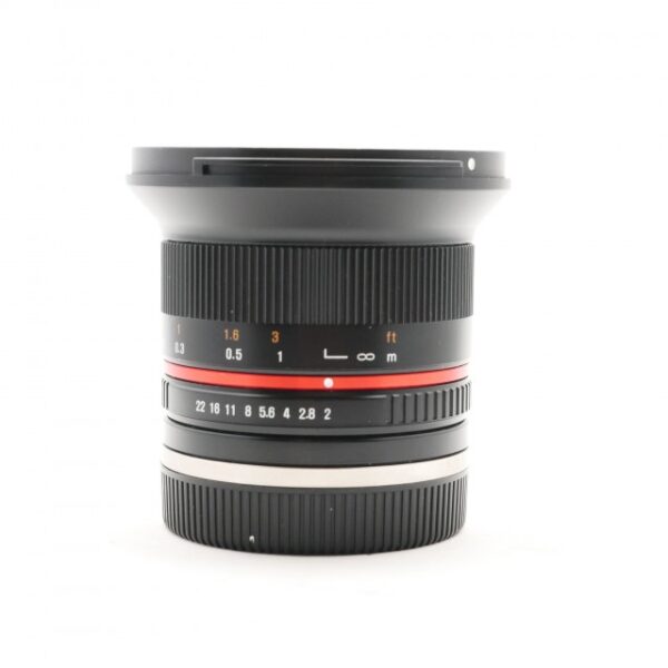 Used Samyang 12mm f2.0 NCS CS Lens for Sony FE