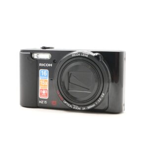Used Ricoh HZ-15 digital compact camera, Black