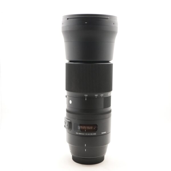 Used Sigma 150-600mm f5-6.3 DG OS HSM Contemporary lens for Canon EOS