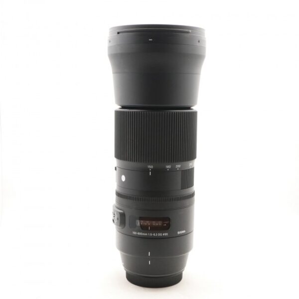 Used Sigma 150-600mm f5-6.3 DG OS HSM Contemporary lens for Canon EOS