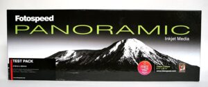 Fotospeed Panoramic Test Pack