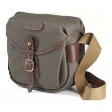 Billingham Hadley Digital Camera Shoulder Bag, Khaki Canvas-Tan Trim
