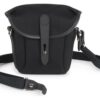 Billingham Galbin 8 Binocular Case, Black Canvas-Black Trim