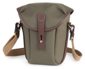 Billingham Galbin 10 Binocular Case, Sage Fibrenyte-Chocolate Trim