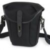 Billingham Galbin 10 Binocular Case, Black Canvas-Black Trim