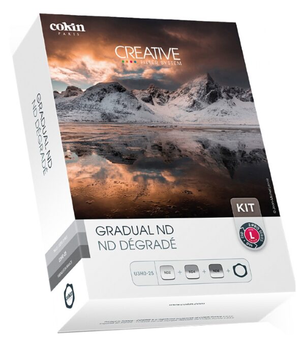 Cokin Z-Pro Graduated Neutral Density Filter Kit with Holder, U3H025 | L Size