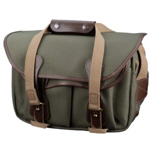 Billingham 225 MKII Shoulder bag, Sage Fibrenyte-Chocolate Trim
