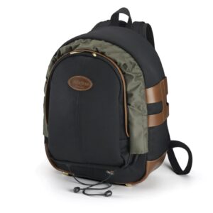 image_1-165 Billingham 25 Rucksack, Black-Tan Trim