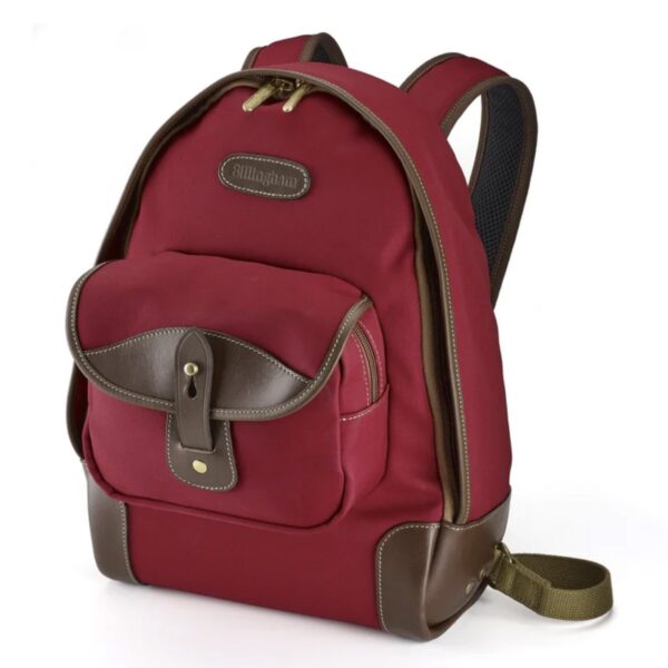 Billingham 35 Rucksack, Burgundy-Chocolate Trim
