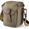 Billingham 72 Camera Shoulder Bag, Sage Fibrenyte-Chocolate Trim