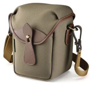 image_1-173 Billingham 72 Camera Shoulder Bag, Sage Fibrenyte-Chocolate Trim