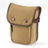 Billingham Delta Pocket, Navy Canvas-Chocolate Trim