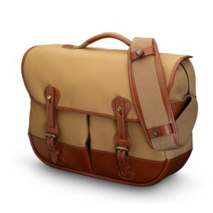 image_1-182 Billingham Eventer MkII Camera Shoulder Bag, Khaki Canvas-Tan Trim