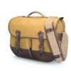 Billingham Eventer MkII Camera Shoulder Bag, Khaki Fibrenyte-Chocolate Trim