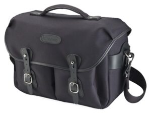 image_1-187 Billingham Hadley One Camera Shoulder Bag, Black Fibrenyte-Black Trim