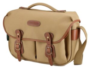 image_1-195 Billingham Hadley Pro Camera Shoulder Bag, Khaki Canvas-Tan Trim