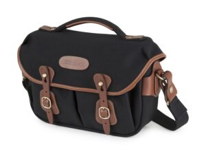 image_1-209 Billingham Hadley Small Pro, Black Canvas-Tan Trim
